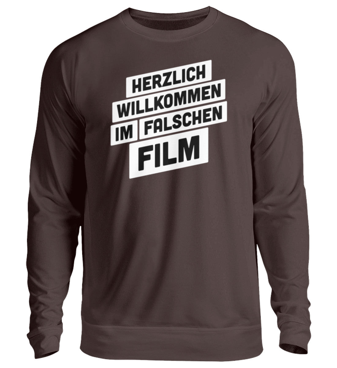 Herzlich willkommen im falschen Film - Unisex Pullover