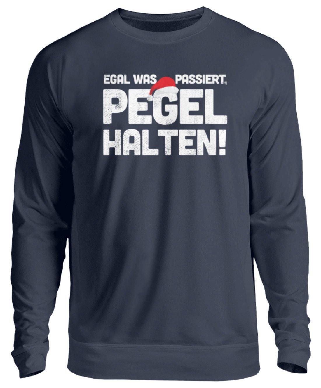 Pegel halten Weihnachten Words on Shirts - Unisex Pullover