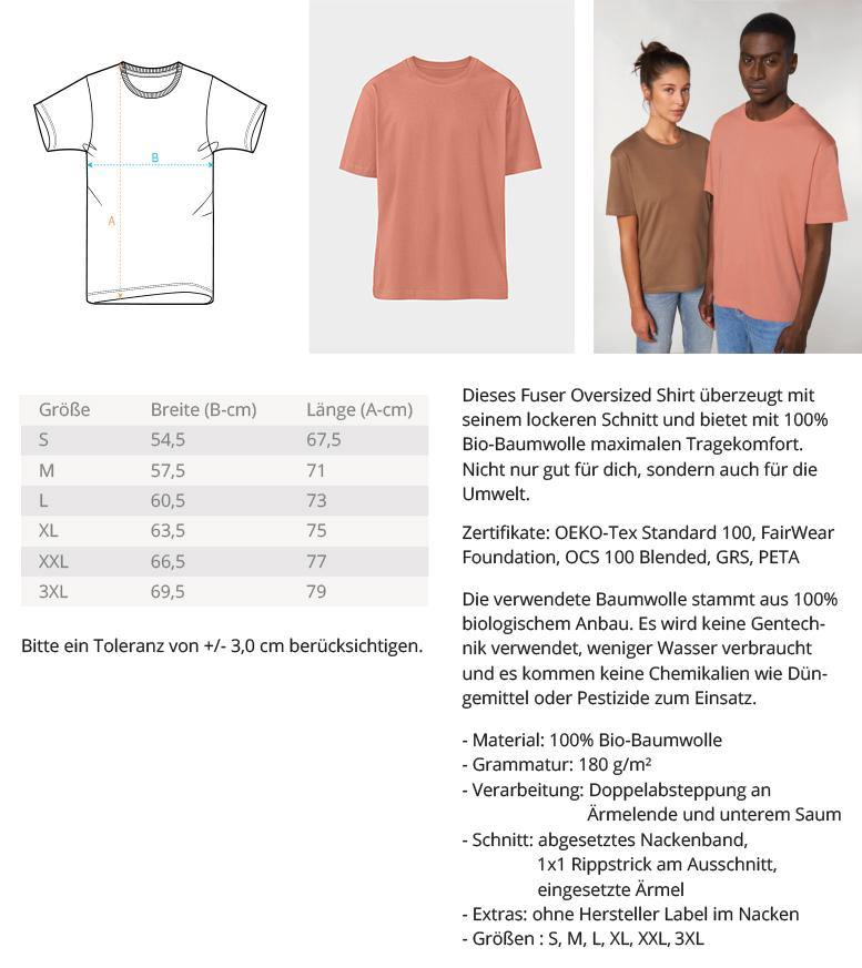 R. Satzmann - Trikot - Organic Oversized Shirt ST/ST