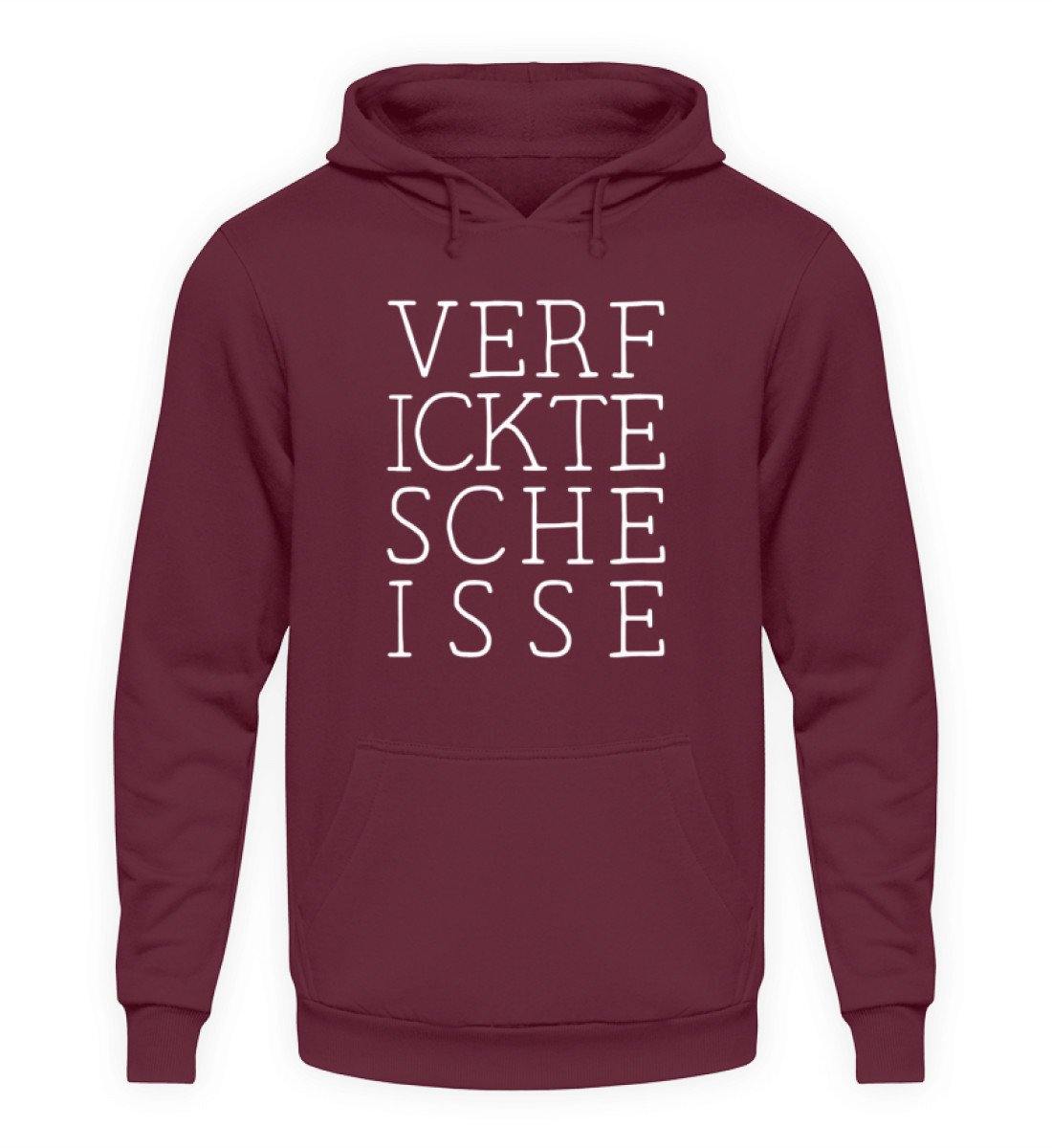 Verf ickte sche isse - Words on Shirts - Unisex Kapuzenpullover Hoodie