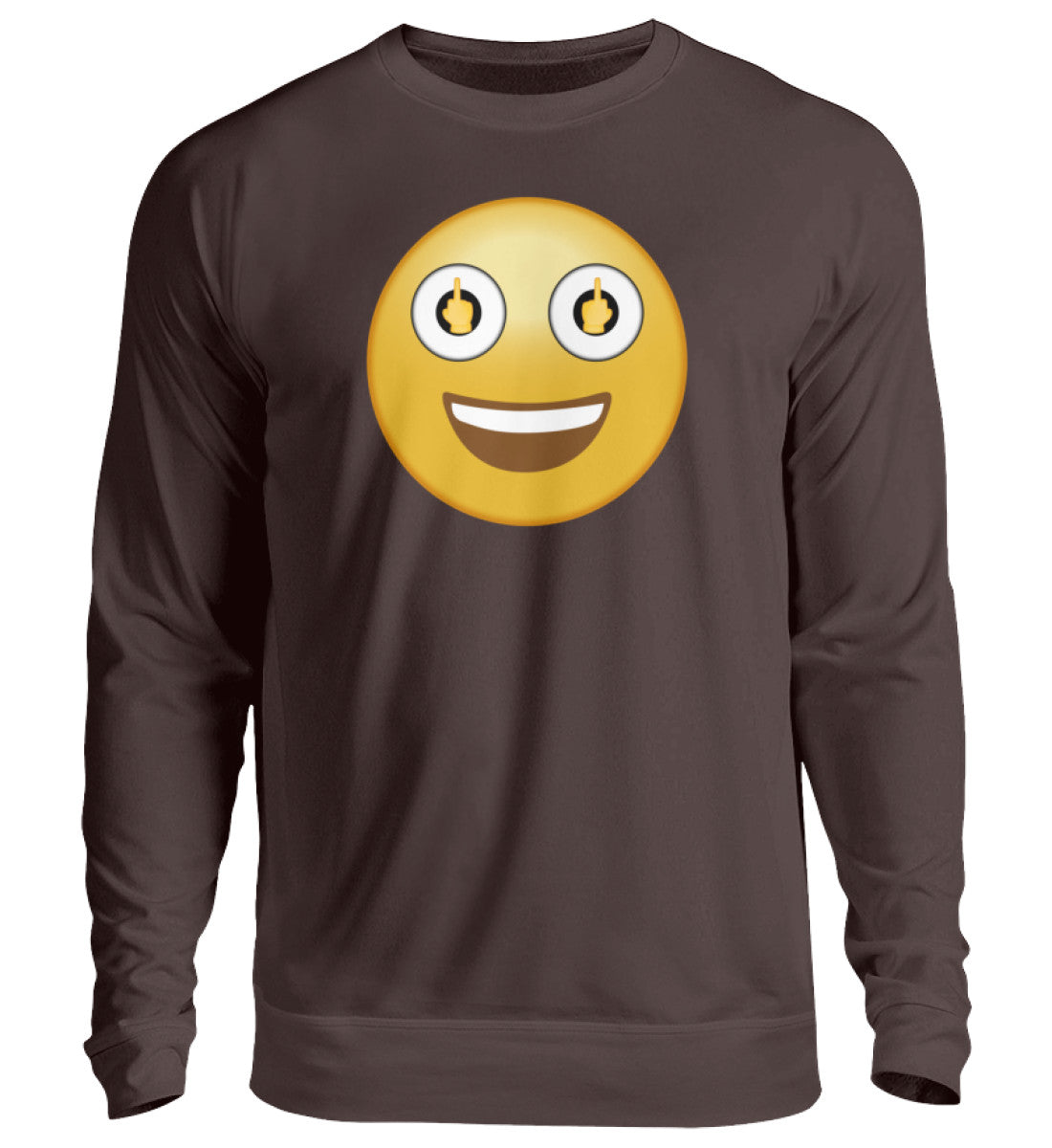 Smiley - Mittelfinger - 1 - Unisex Pullover