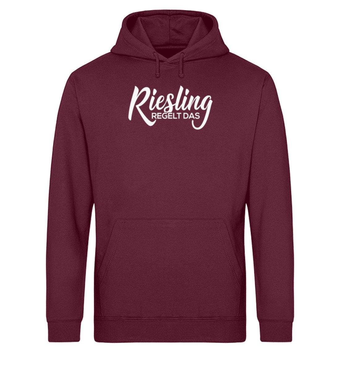 Riesling regelt das - Unisex Organic Hoodie