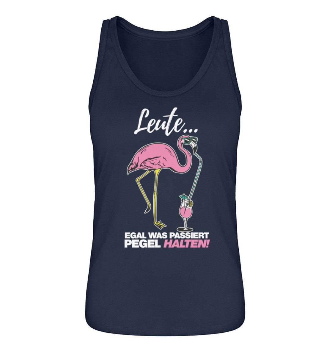 Leute, Pegel halten. Flamingo - Damen Premium Organic Tanktop ST/ST