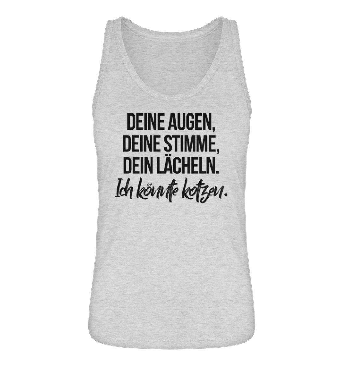 Deine Augen Kotzen Words on Shirts - Damen Premium Organic Tanktop ST/ST