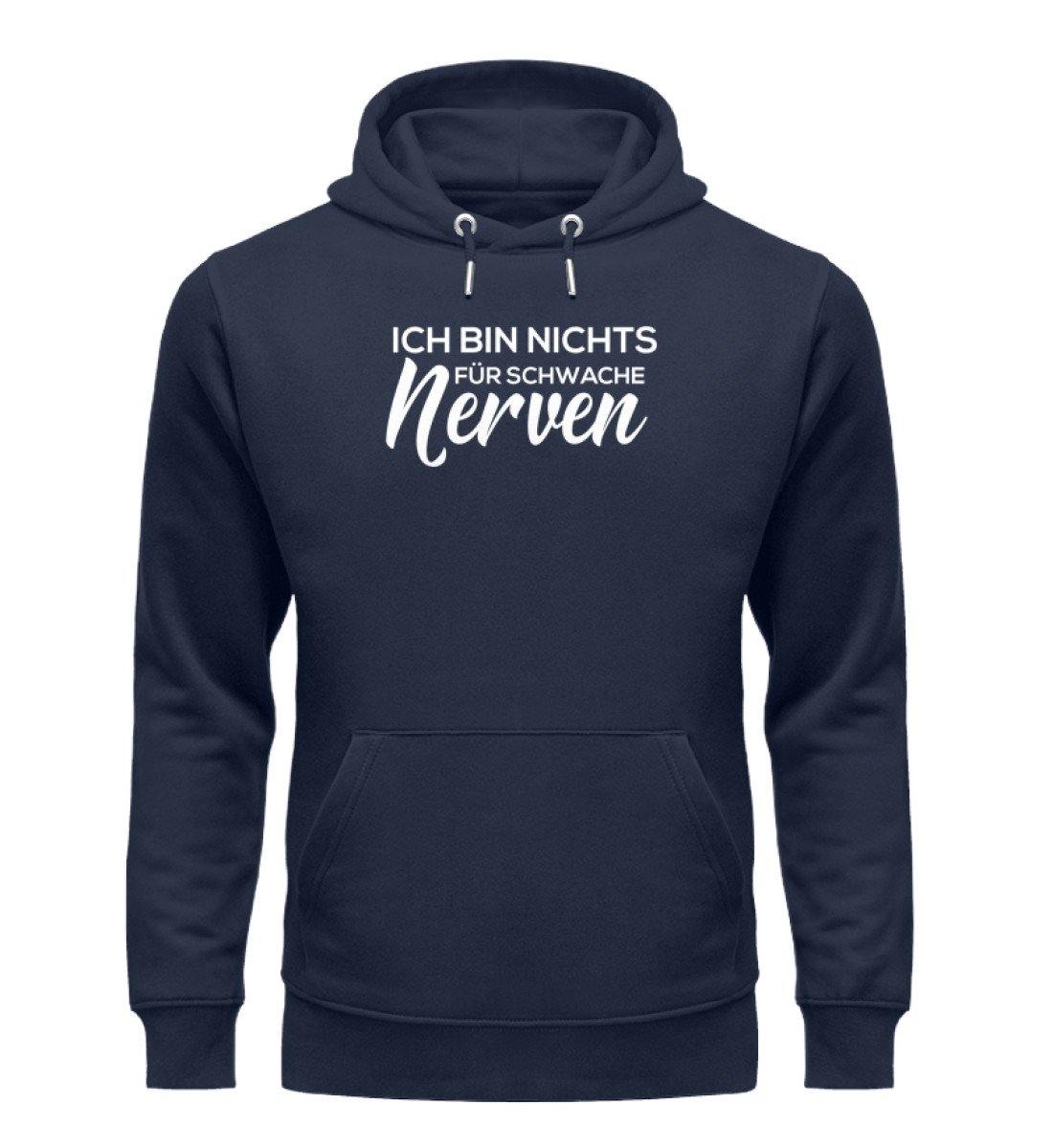 Schwache Nerve - Words on Shirts - PR - Unisex Organic Hoodie