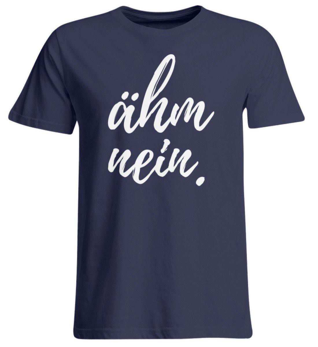 ähm nein. Words on Shirts - Übergrößenshirt
