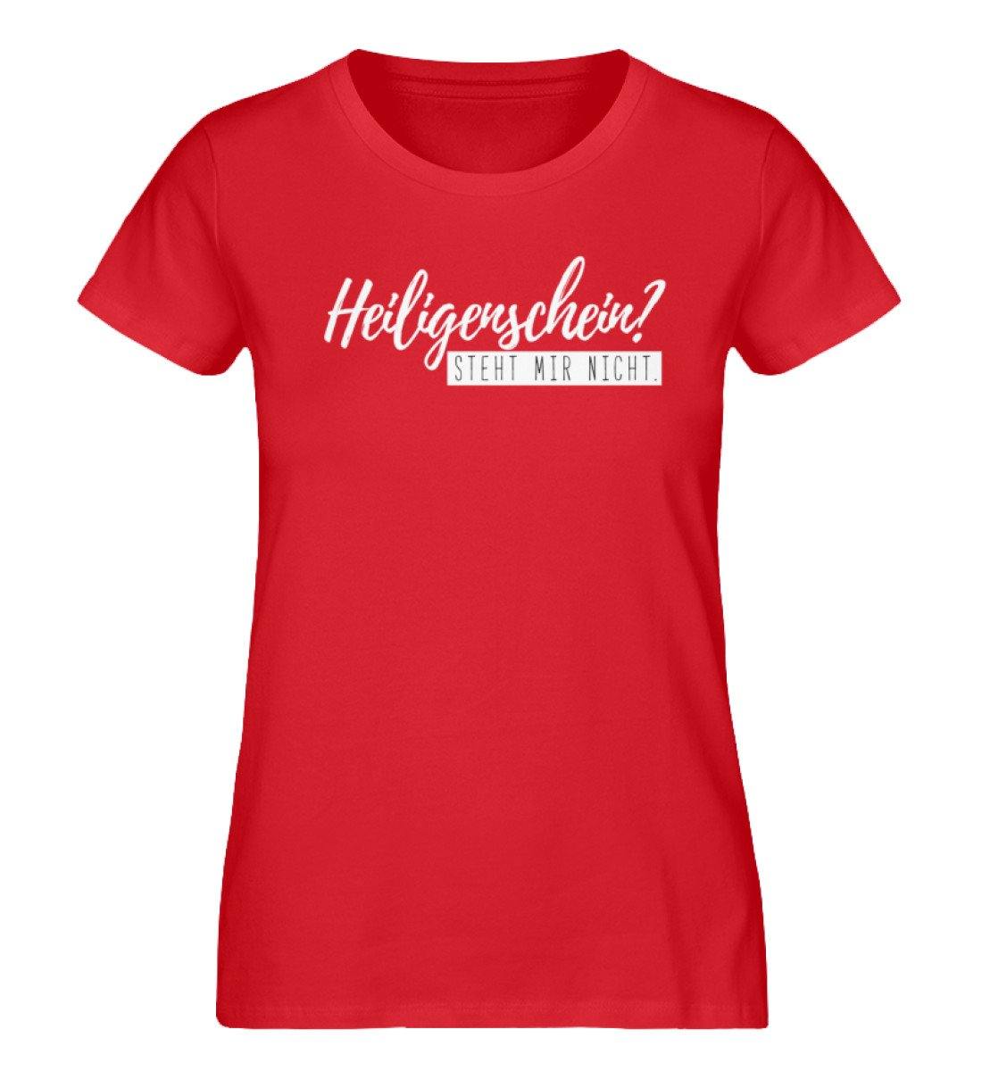 Heiligenschein? Steht mir nicht. - Damen Premium Organic Shirt