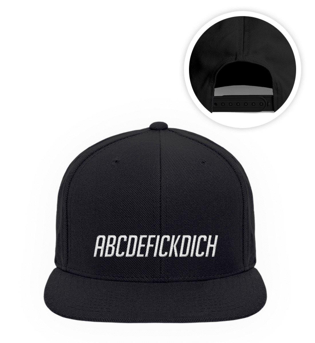 ABCDEF!CKDICH Words on Shirts Snapback - Kappe