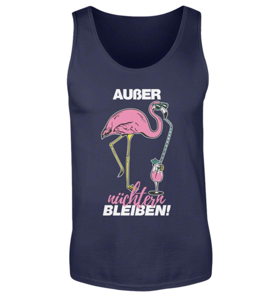 Flamingo - Außer nüchtern bleiben - Herren Tanktop