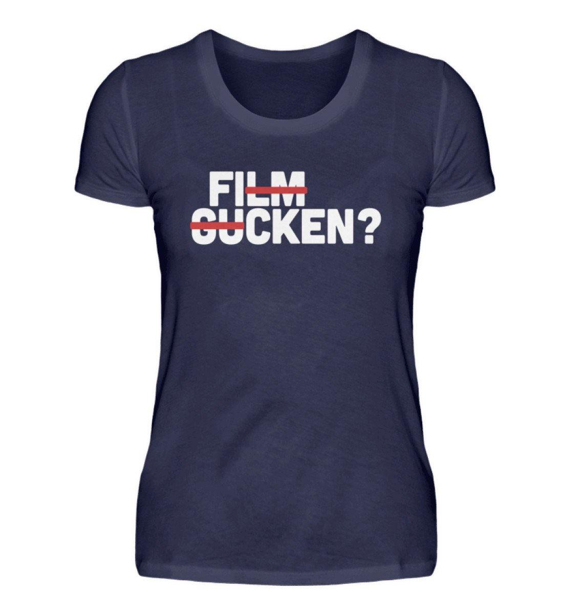 Film Gucken - Fi cken - Damenshirt