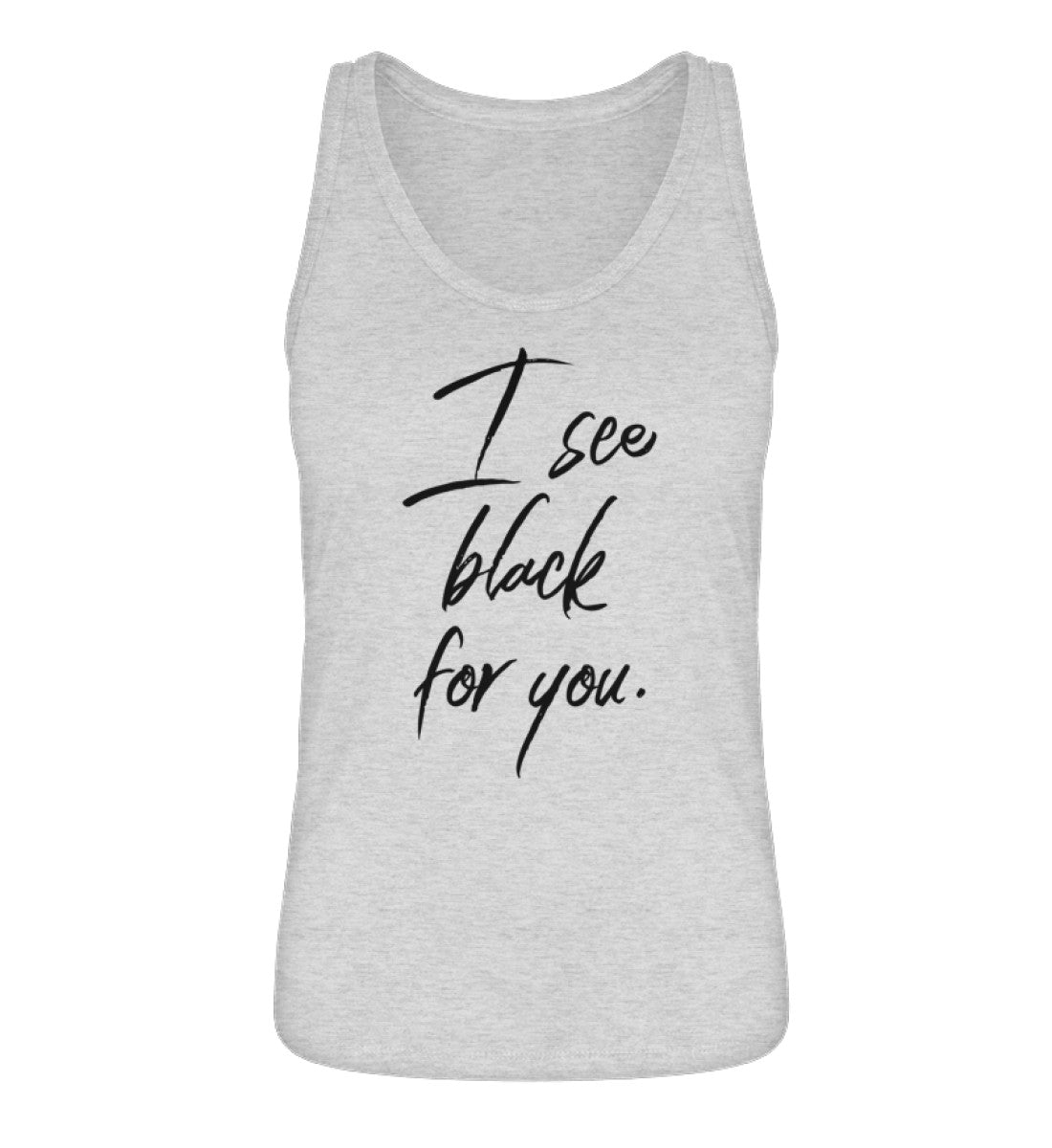 I See Black for You - Words on Shirts - Damen Premium Organic Tanktop ST/ST