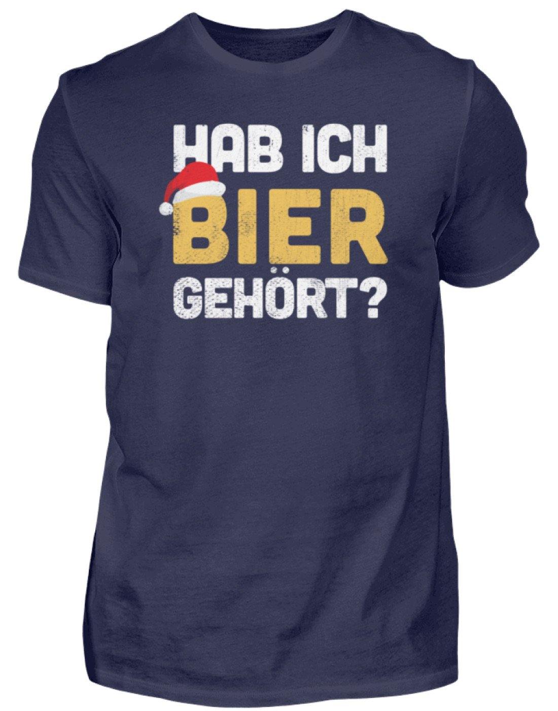Hab ich Bier gehört? - Words on Shirts - Herren Shirt