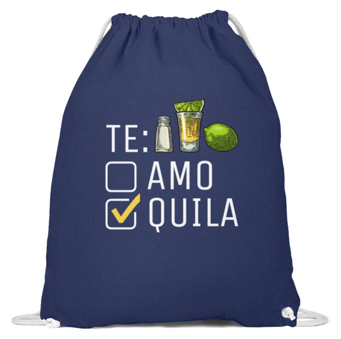 Tequila Te:amo Te:qulia - Baumwoll Gymsac