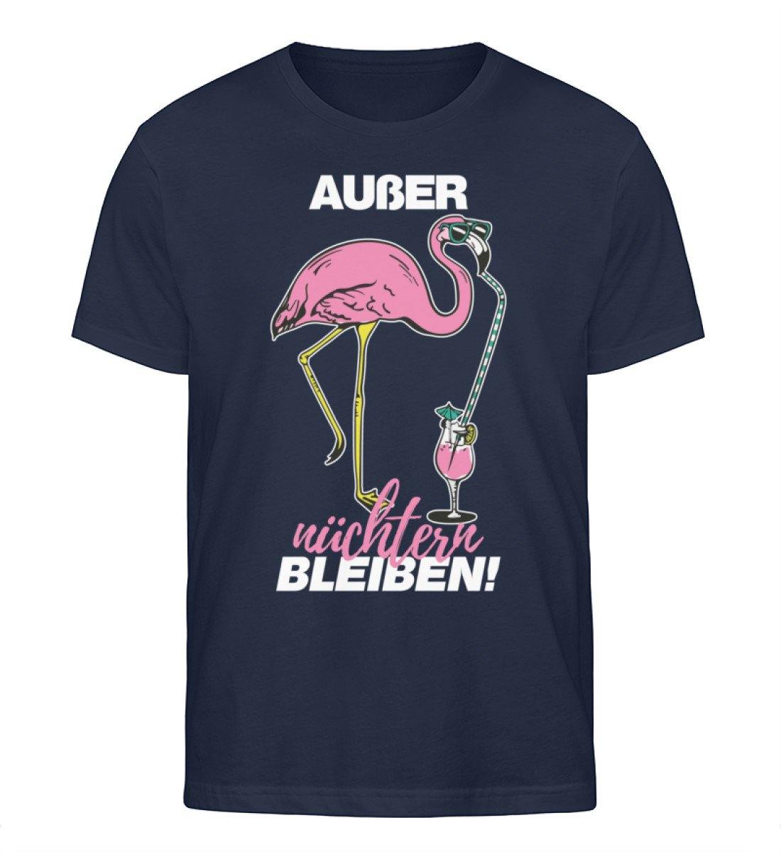 Flamingo - Außer nüchtern bleiben - Herren Organic Shirt