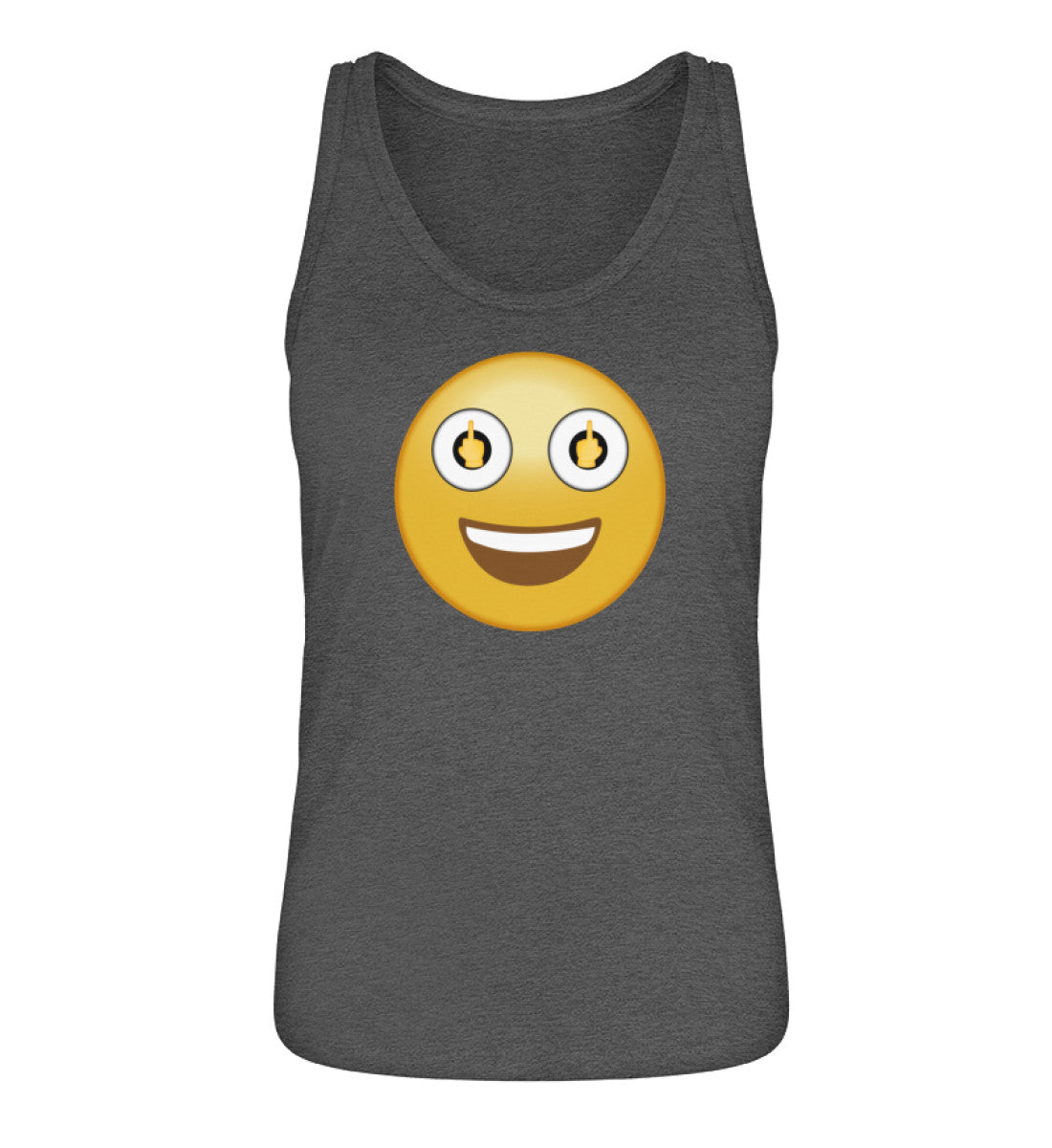 Smiley - Mittelfinger - Damen Premium Organic Tanktop ST/ST