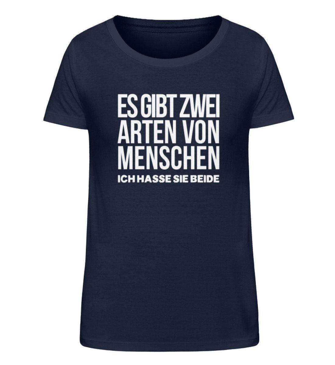 Zwei Arten von Menschen Hasse beide - Damen Organic Shirt