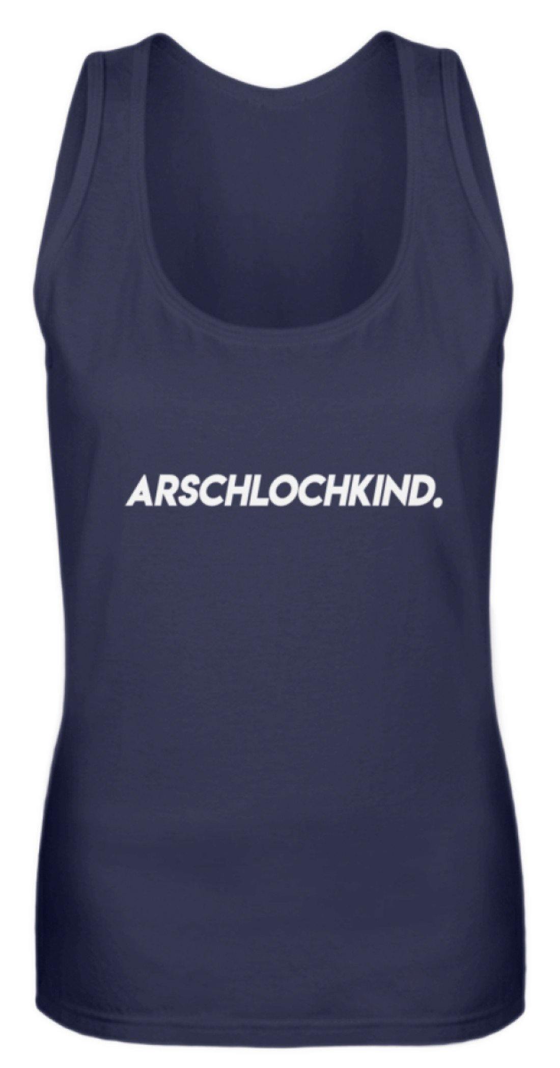 Arschlochkind. - Frauen Tanktop
