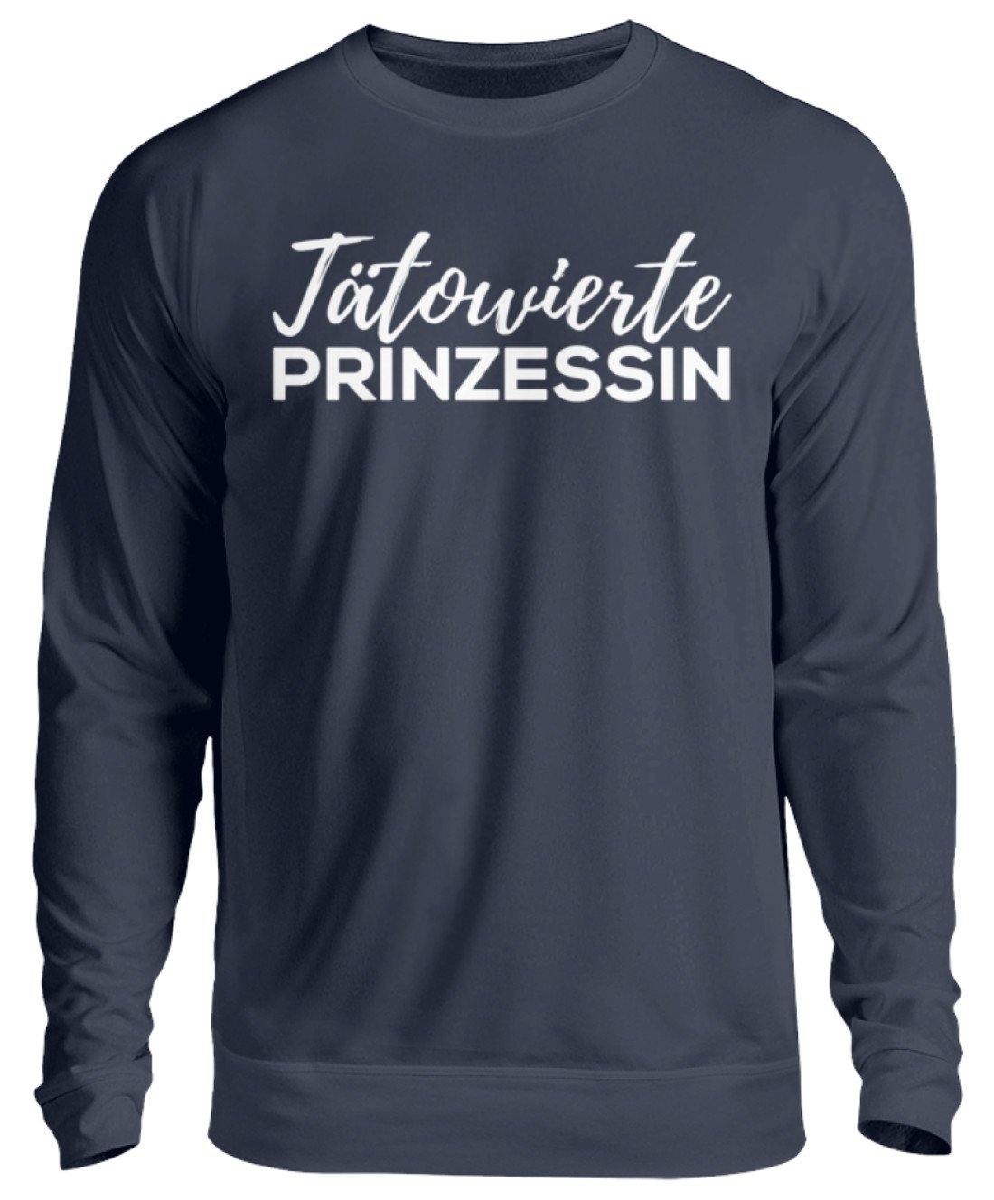 Auch eine Prinzessin haut dir eine rein. - Words on Shirt - Unisex Pullover