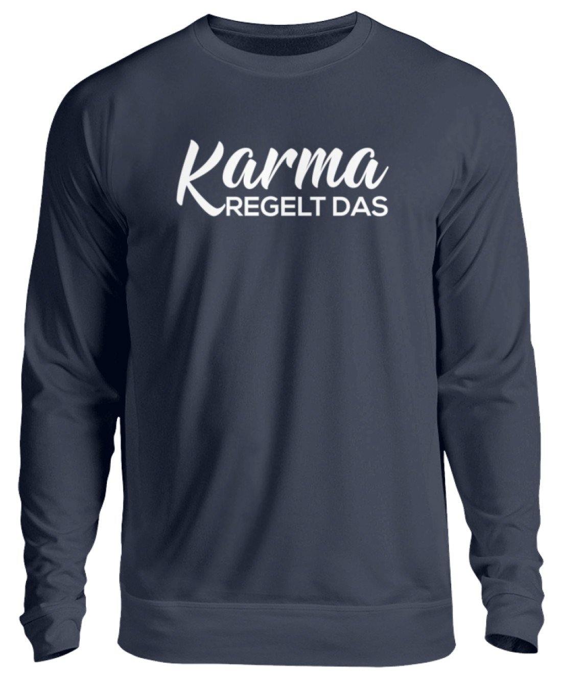 Karma regelt das - Words on Shirts - Unisex Pullover