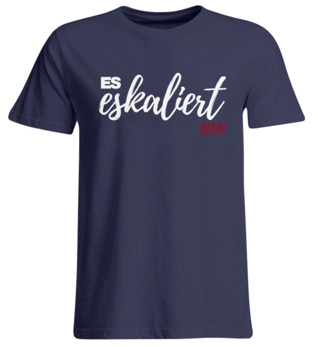 Es Eskaliert Eh - Words on Shirts (1) - Übergrößenshirt
