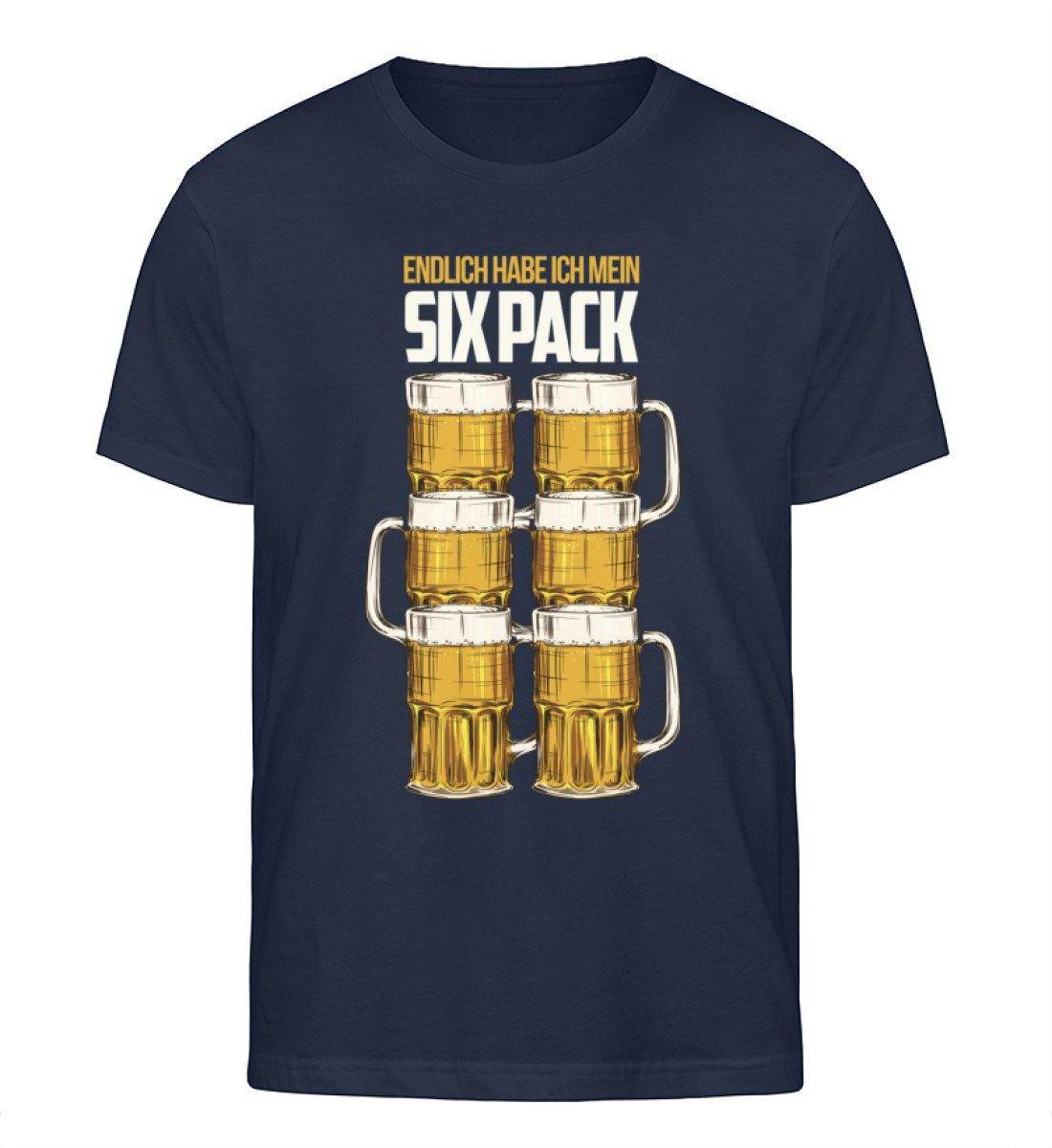 Endlich habe ich mein Six Pack - Herren Organic Shirt
