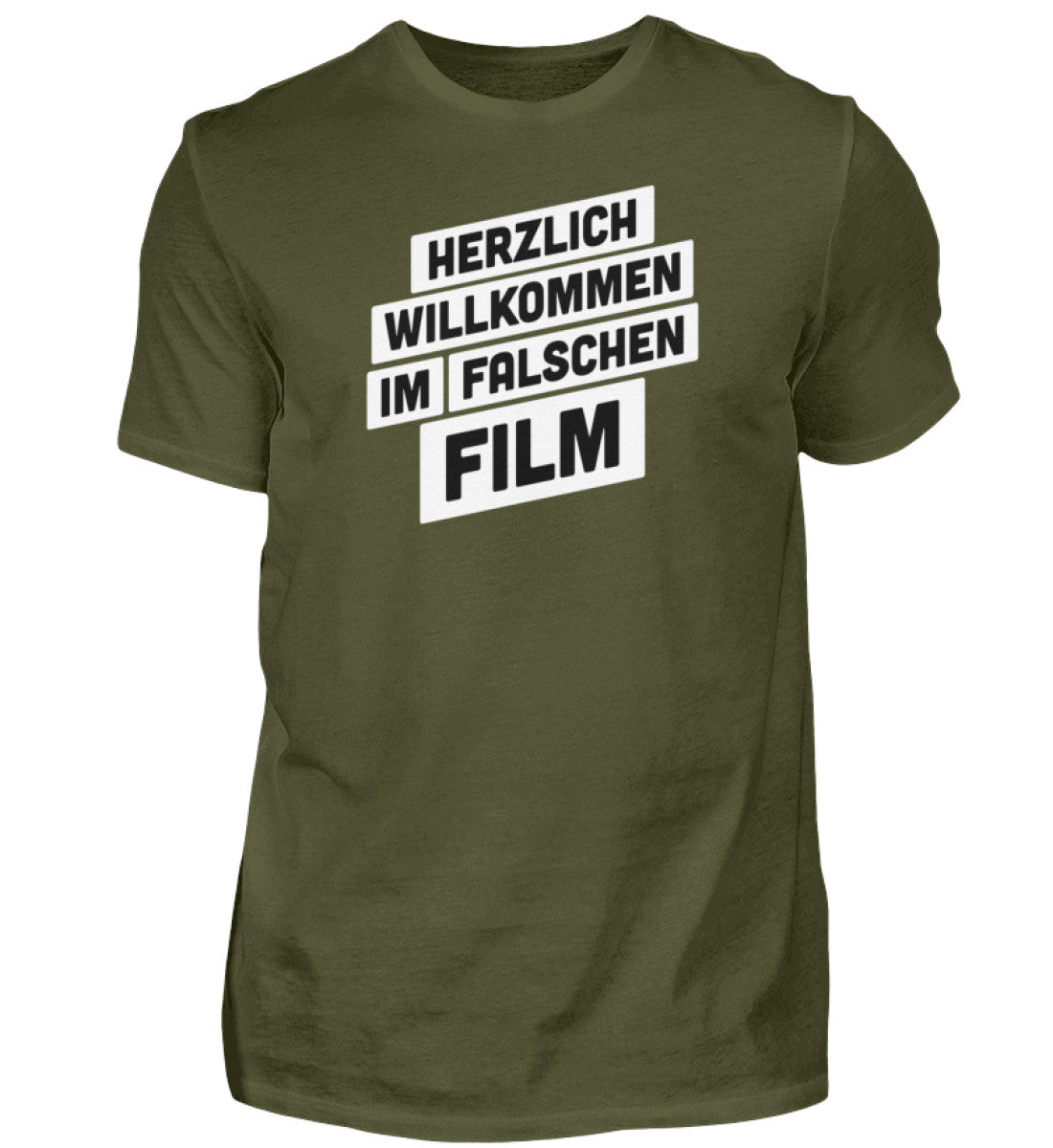 Herzlich willkommen im falschen Film - Herren Shirt