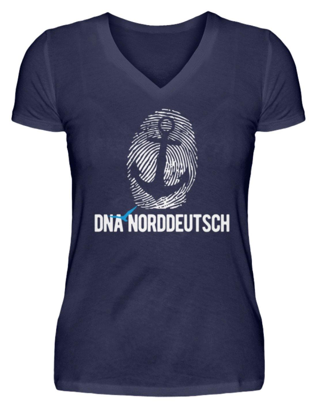 DNA Norddeutsch - V-Neck Damenshirt