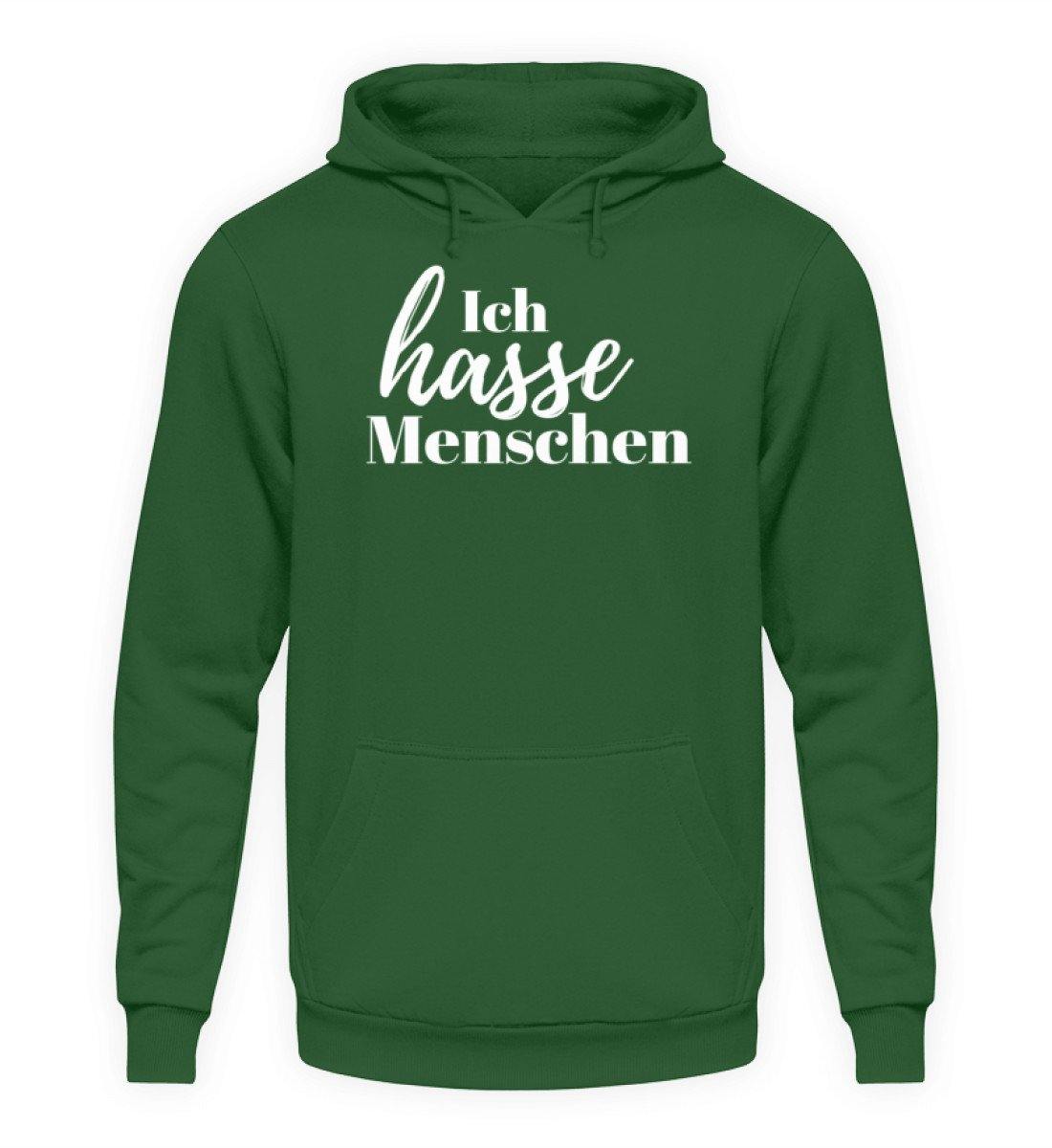 Ich hasse Menschen - Unisex Kapuzenpullover Hoodie
