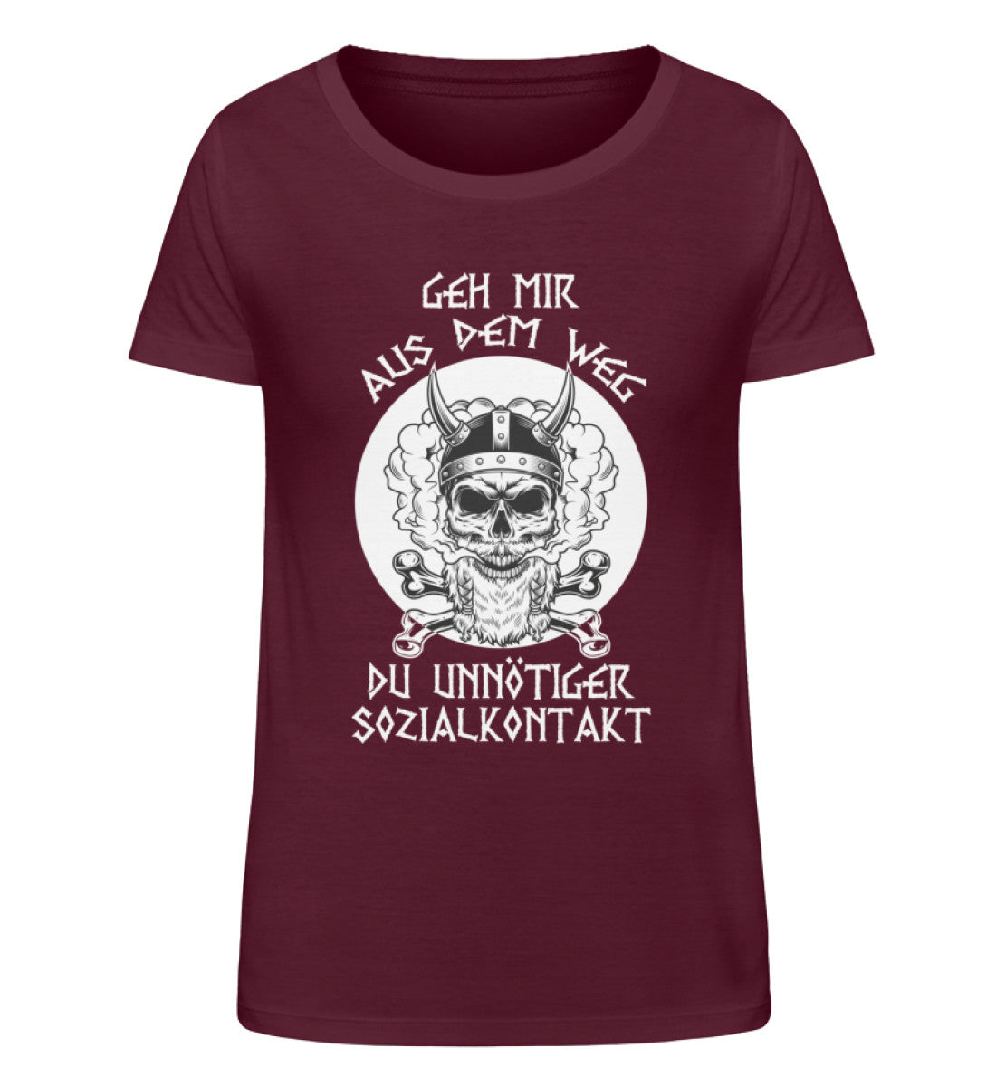 Aus dem Weg - Unnötiger Sozialkontakt - Damen Organic Shirt