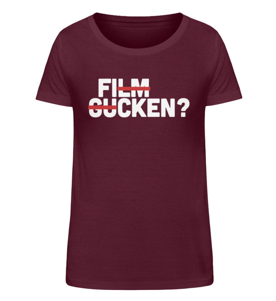 Film Gucken - Fi cken - Damen Organic Shirt