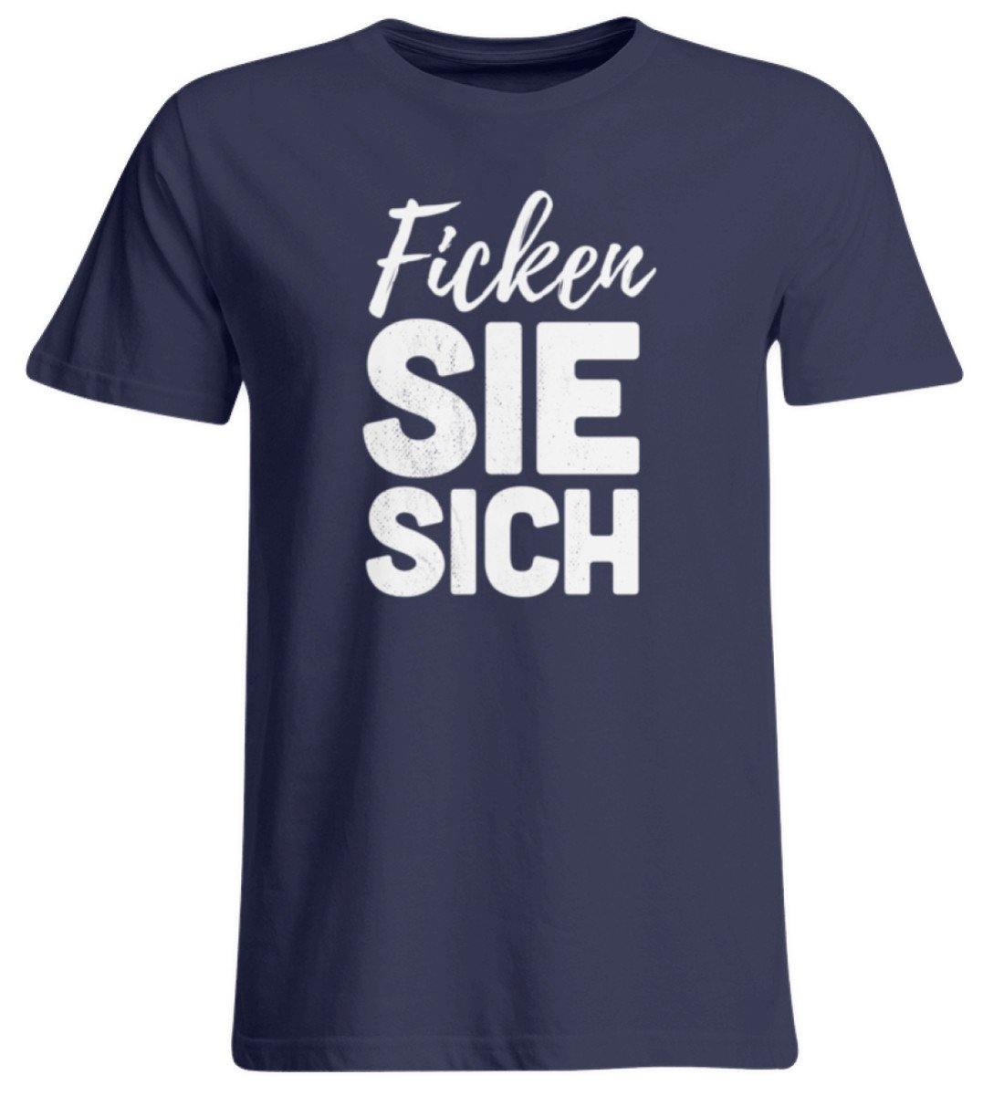 F*cken Sie sich - Words on Shirt - Übergrößenshirt