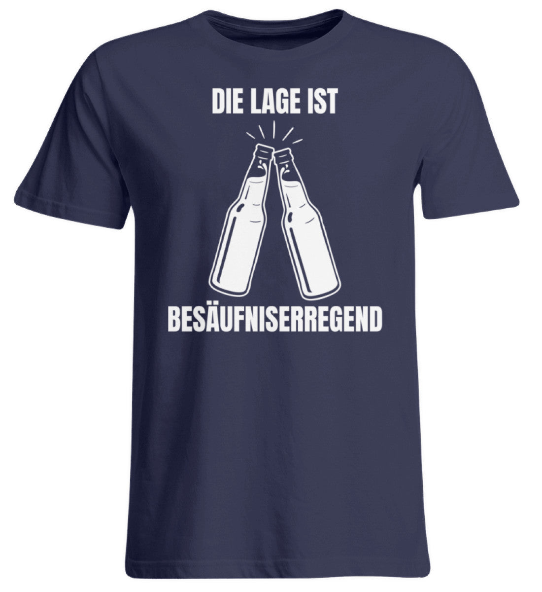 Die Lage ist besäufniserregend - Übergrößenshirt