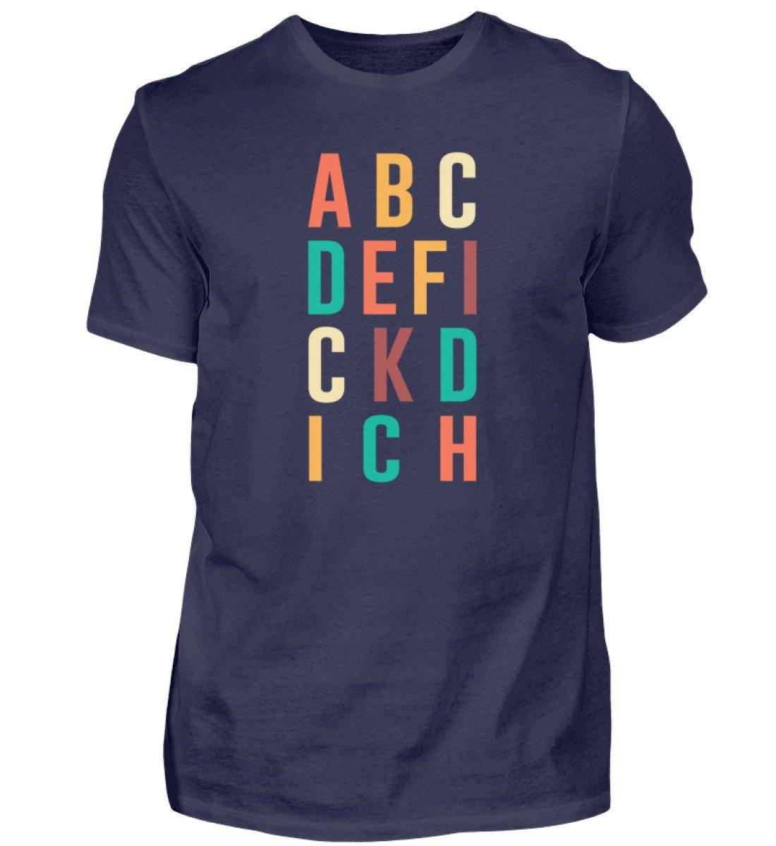 ABCDEFICKDICH - Words on Shirts - Herren Shirt