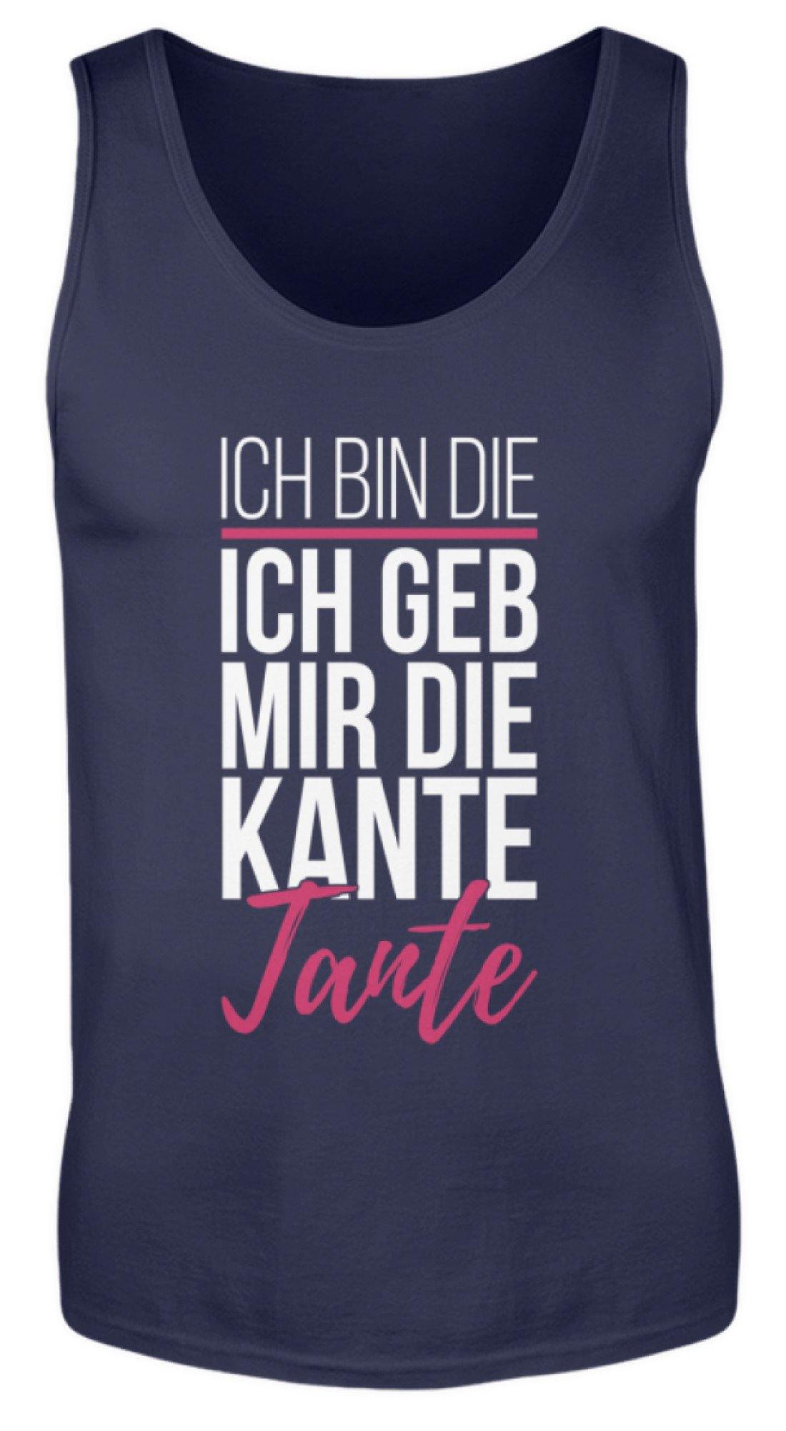 Kante Tante - Words on Shirts - Herren Tanktop