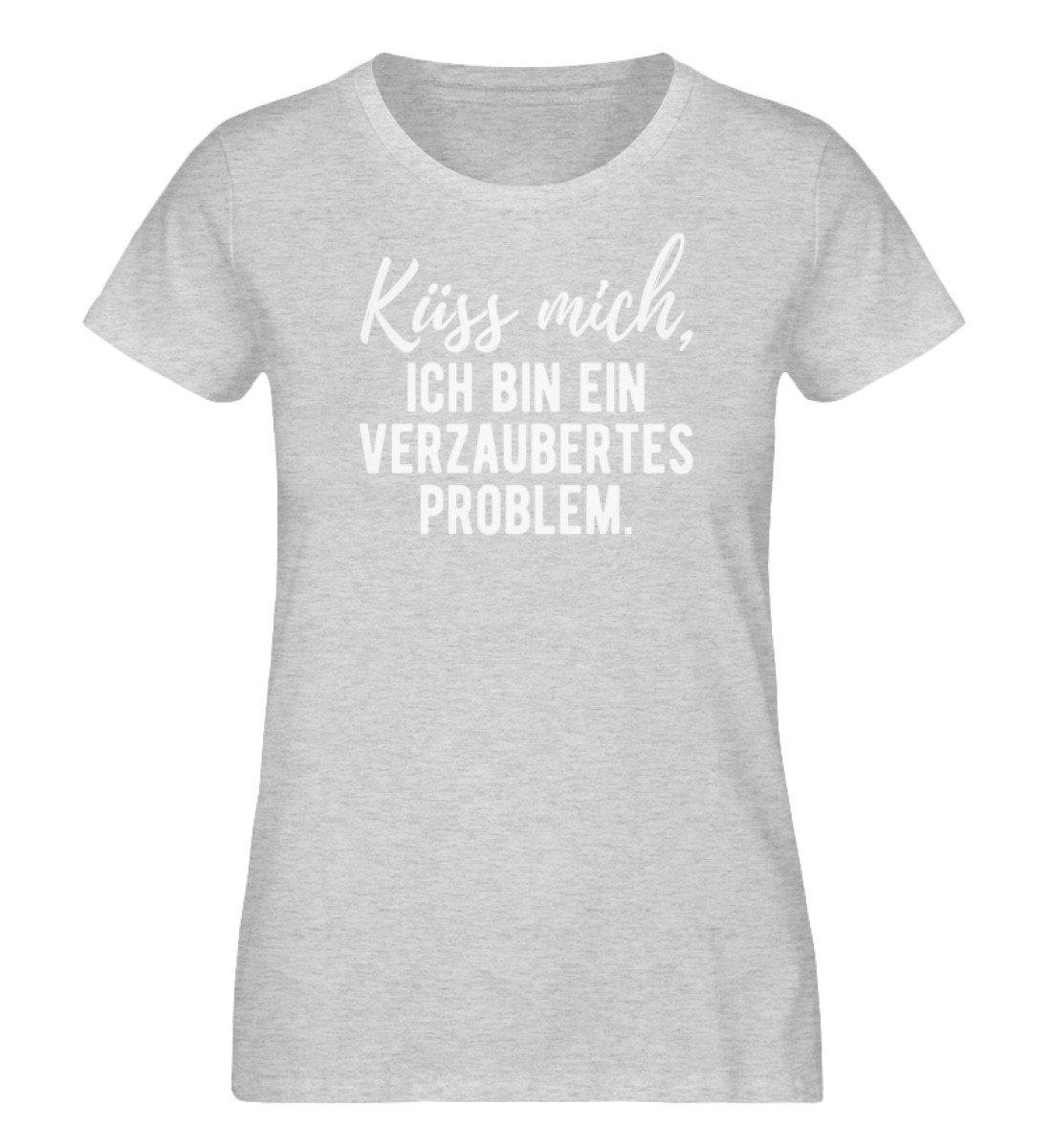 Küss mich - verzaubertes Problem - Damen Organic Melange Shirt