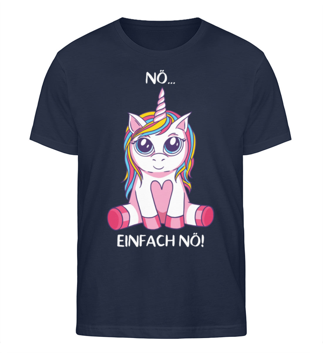 Nö... Einfach Nö! - Einhorn TF - Herren Organic Shirt