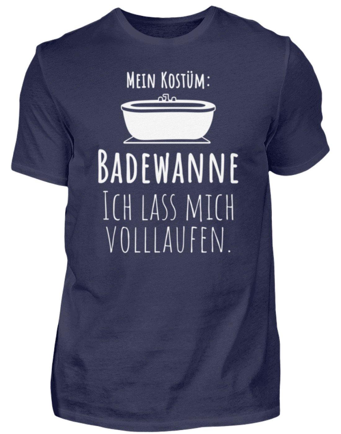 Kostüm Badewanne - Words on Shirts - Herren Shirt - Karneval, Fasching & Fastnacht