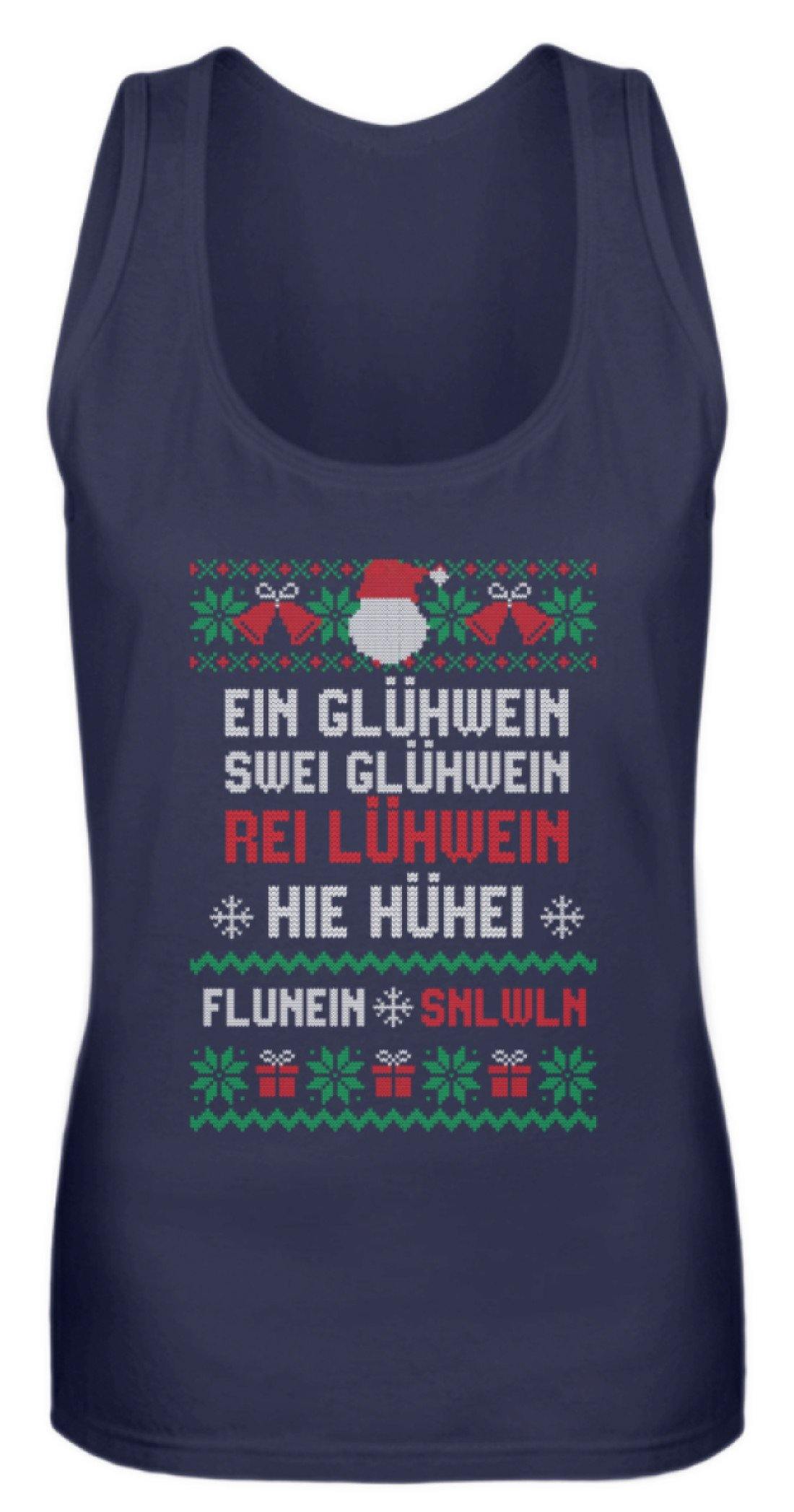 1 2 3 4 5 6 Glühwein - Words on Shirts - Frauen Tanktop