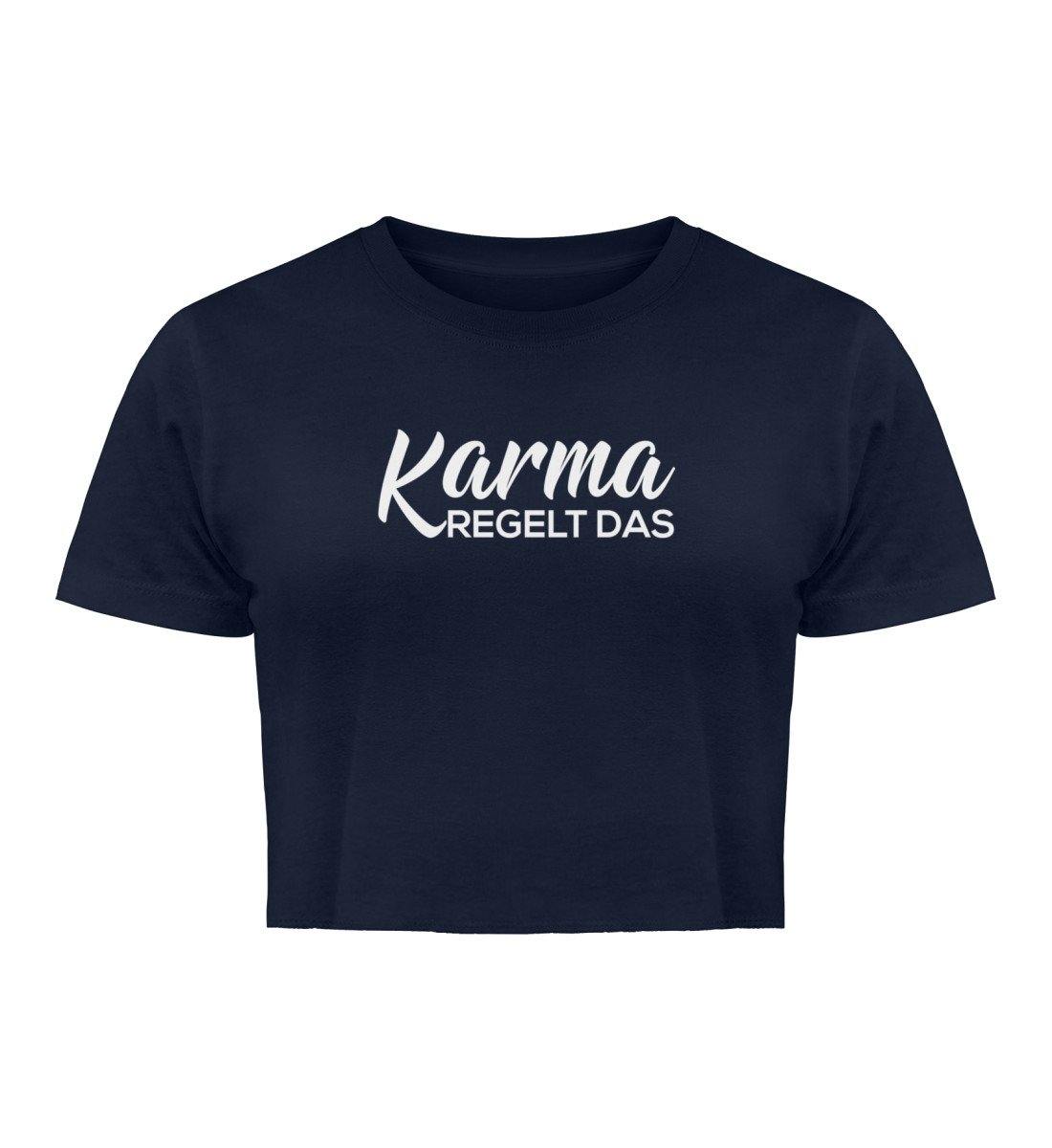 Karma regelt das - Crop - Damen Organic Crop Top