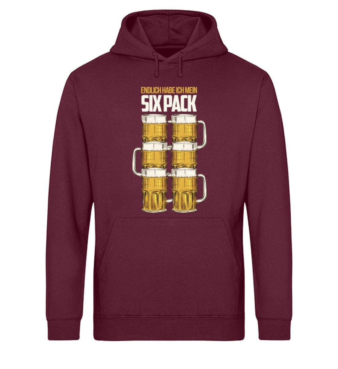 Endlich habe ich mein Six Pack - Unisex Organic Hoodie