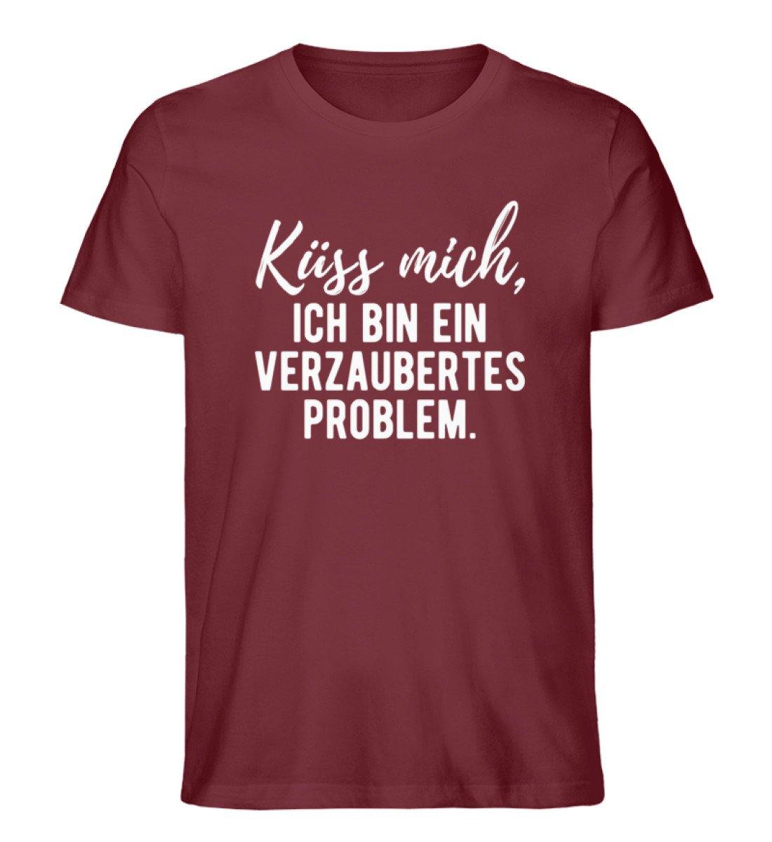 Küss mich - verzaubertes Problem - Herren Premium Organic Shirt