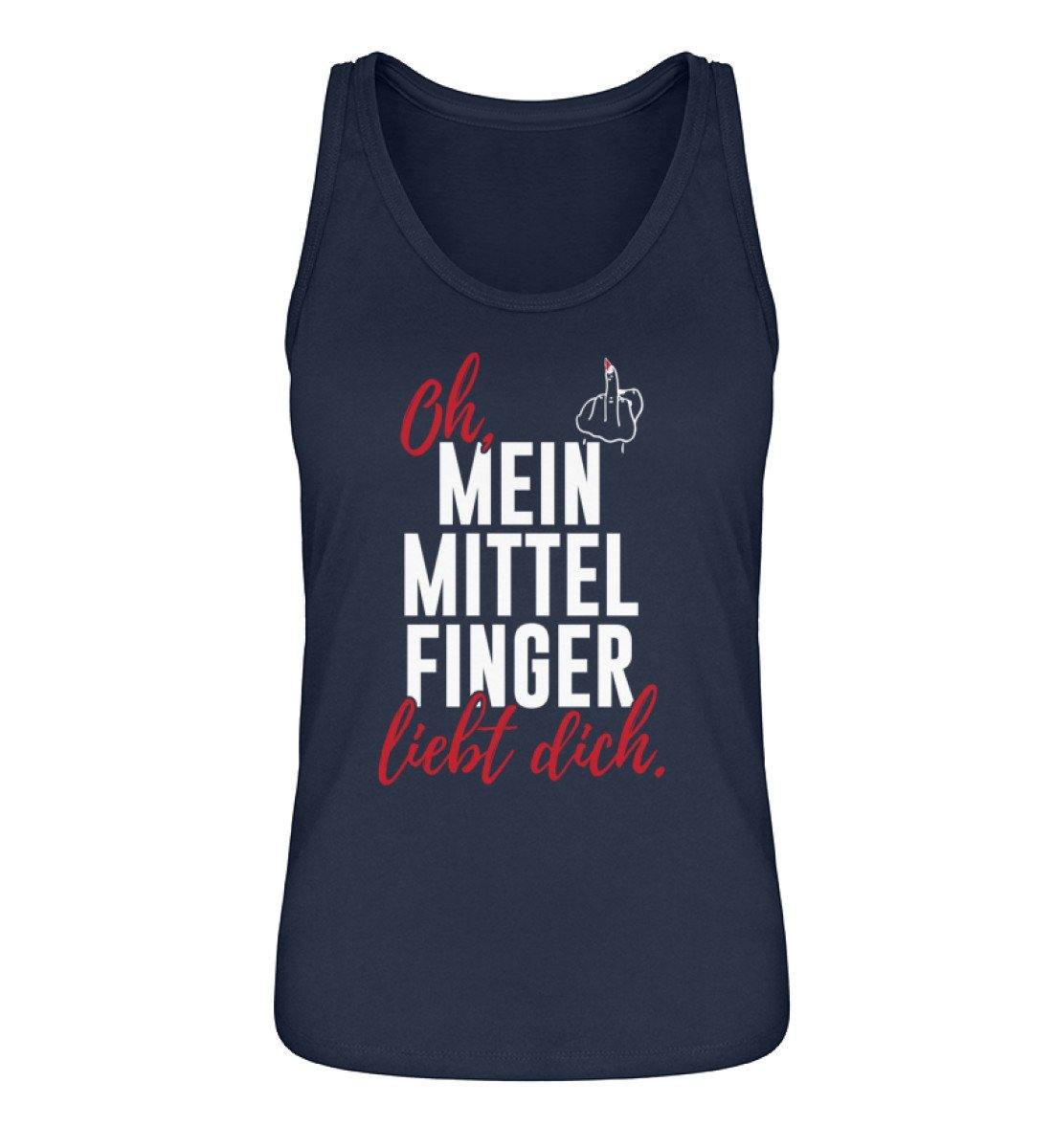 Oh, mein Mittelfinger liebt dich. - Damen Premium Organic Tanktop ST/ST