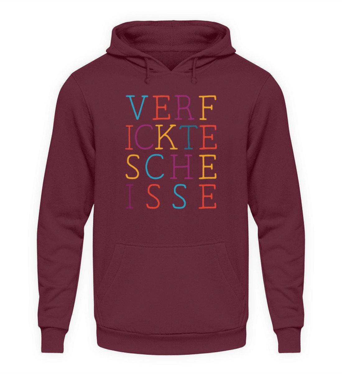 Verf ickte sche isse - Words on Shirts - Unisex Kapuzenpullover Hoodie