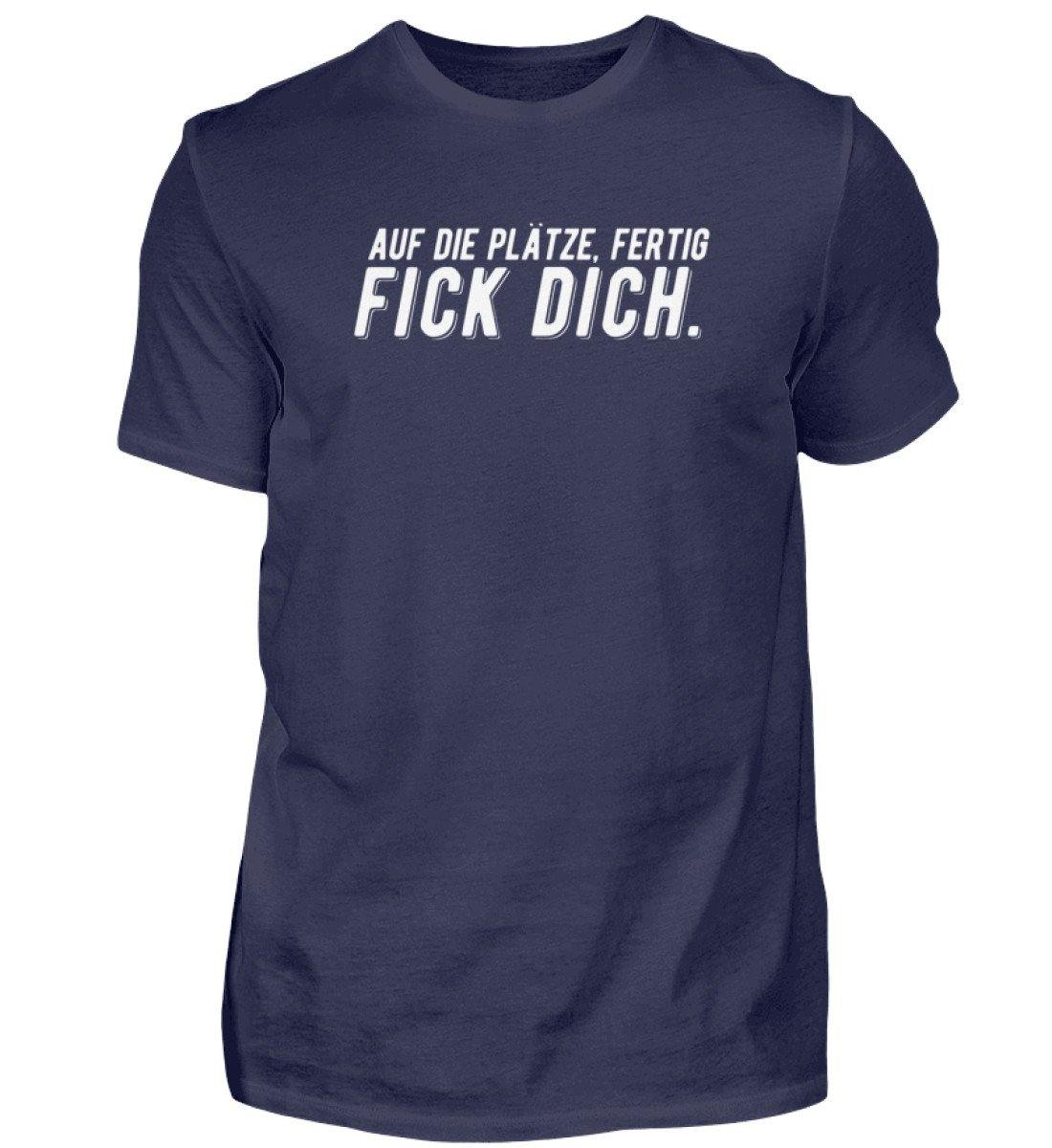 Auf die Plätze, fertig, F*ck dich - Herren Shirt