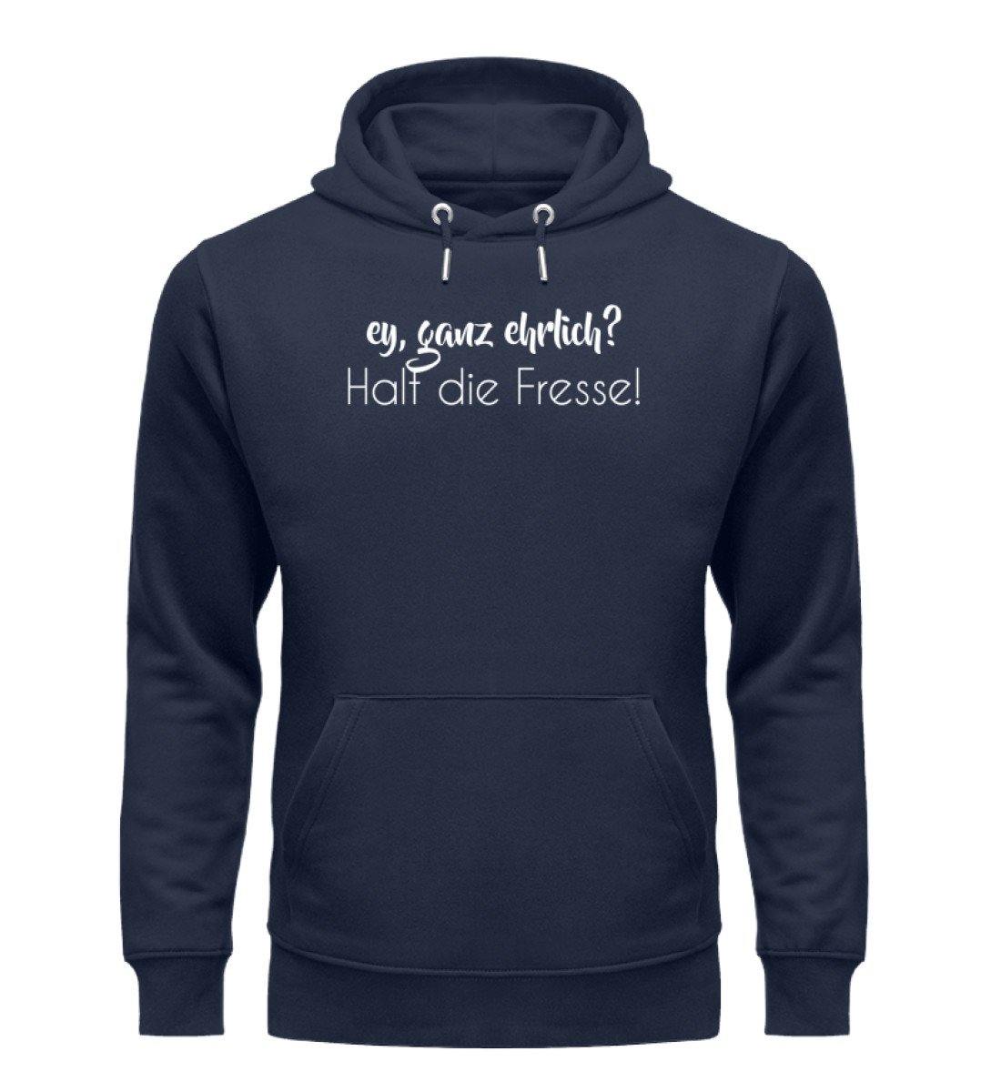 Ey, halt die Fresse Words on Shirts - PR - Unisex Organic Hoodie