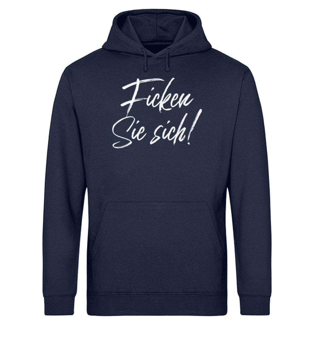F!cken Sie sich 2021 - Words on Shirts - Unisex Organic Hoodie