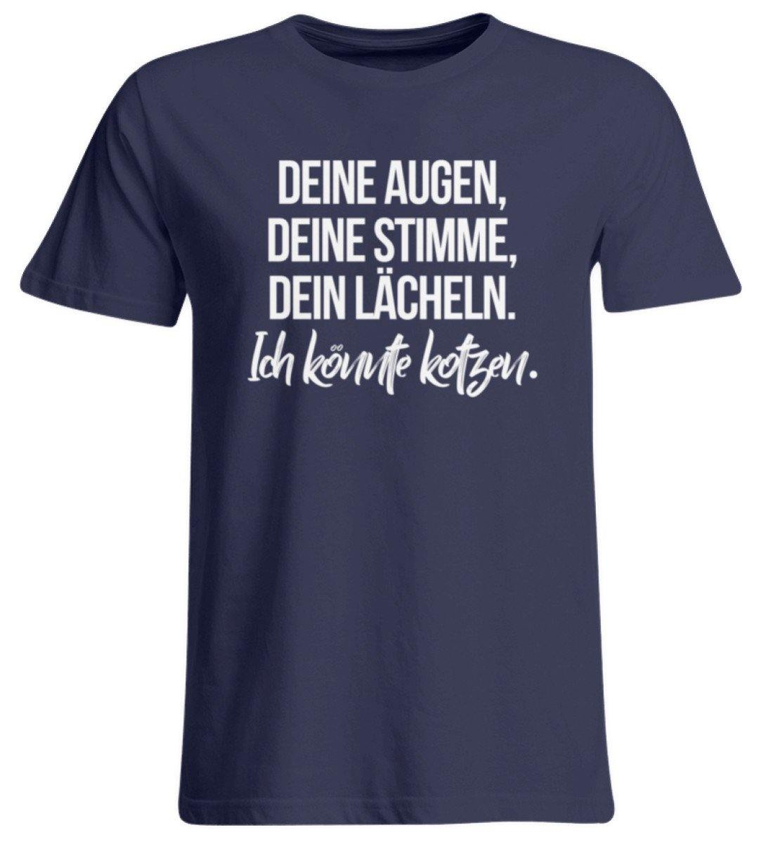 Deine Augen Kotzen Words on Shirts - Übergrößenshirt