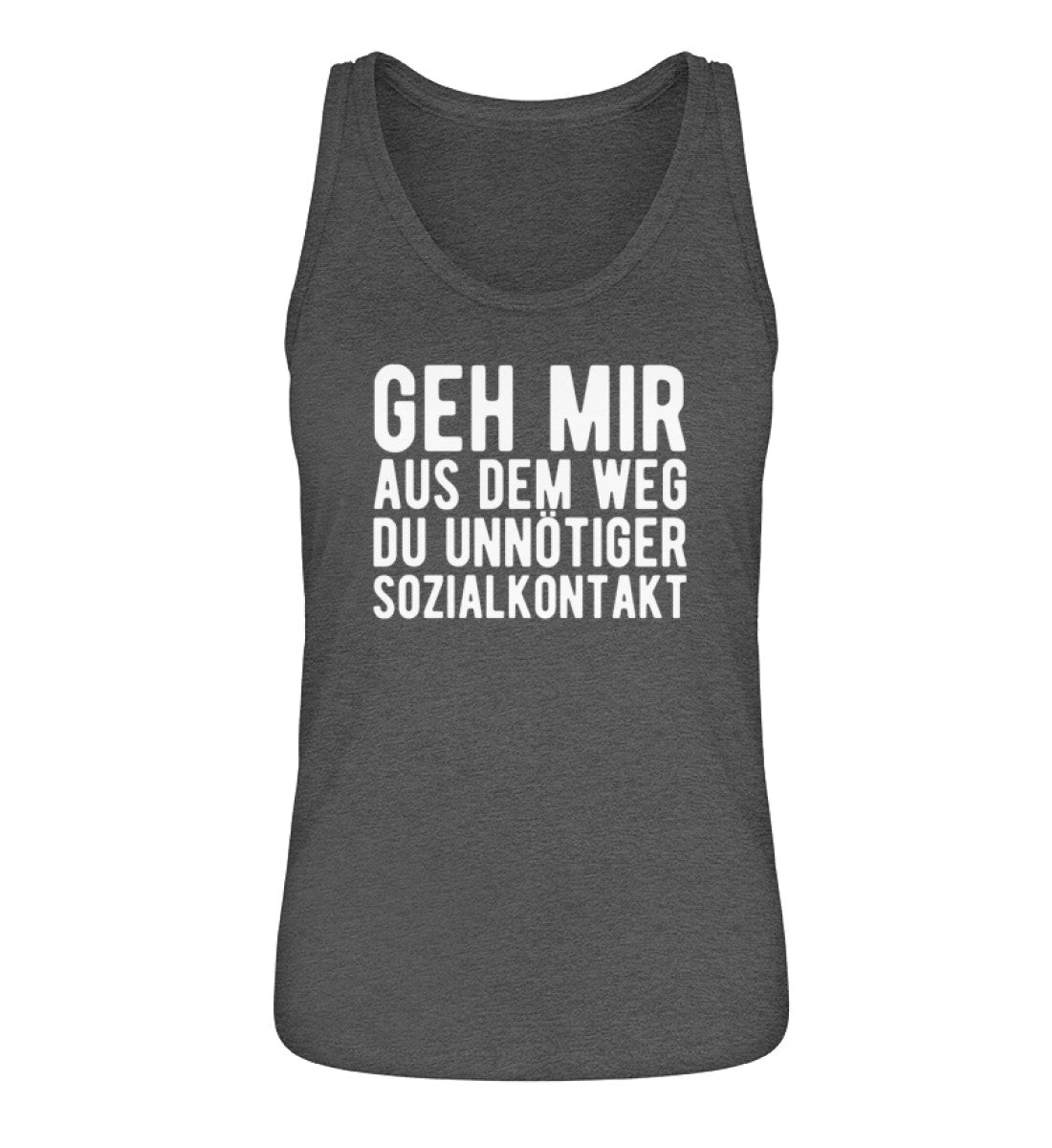 Aus dem Weg du unnötiger Sozialkontakt - Damen Premium Organic Tanktop ST/ST