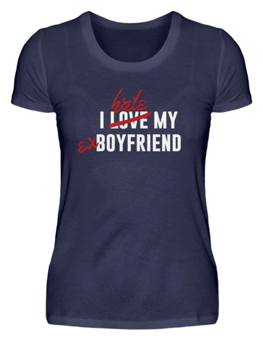 I Love My Boyfriend - Damenshirt