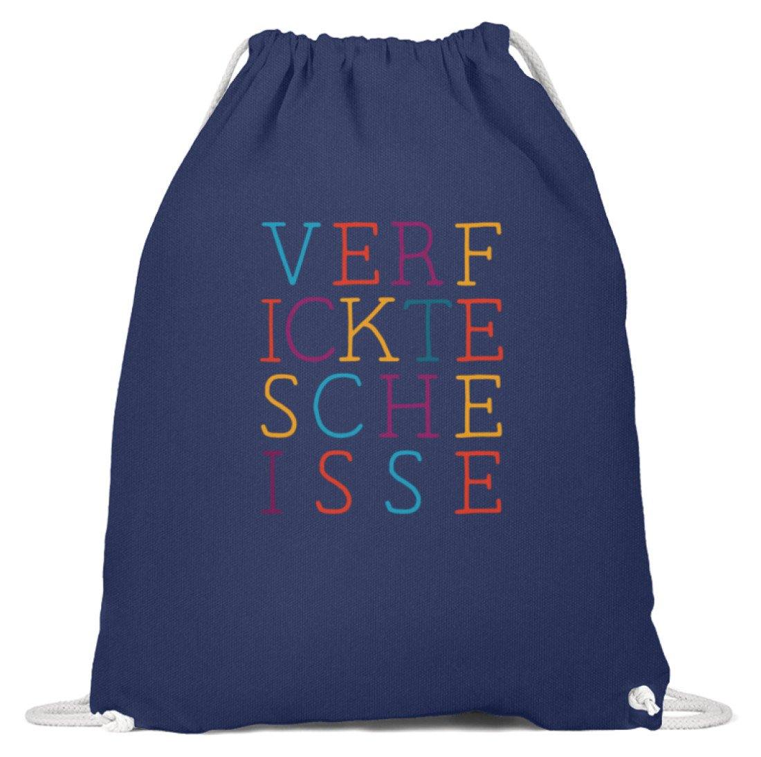 Verf ickte sche isse - Words on Shirts - Baumwoll Gymsac